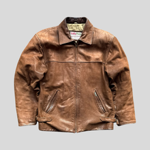 Load image into Gallery viewer, 90s Gatto detriot leather jacket - S
