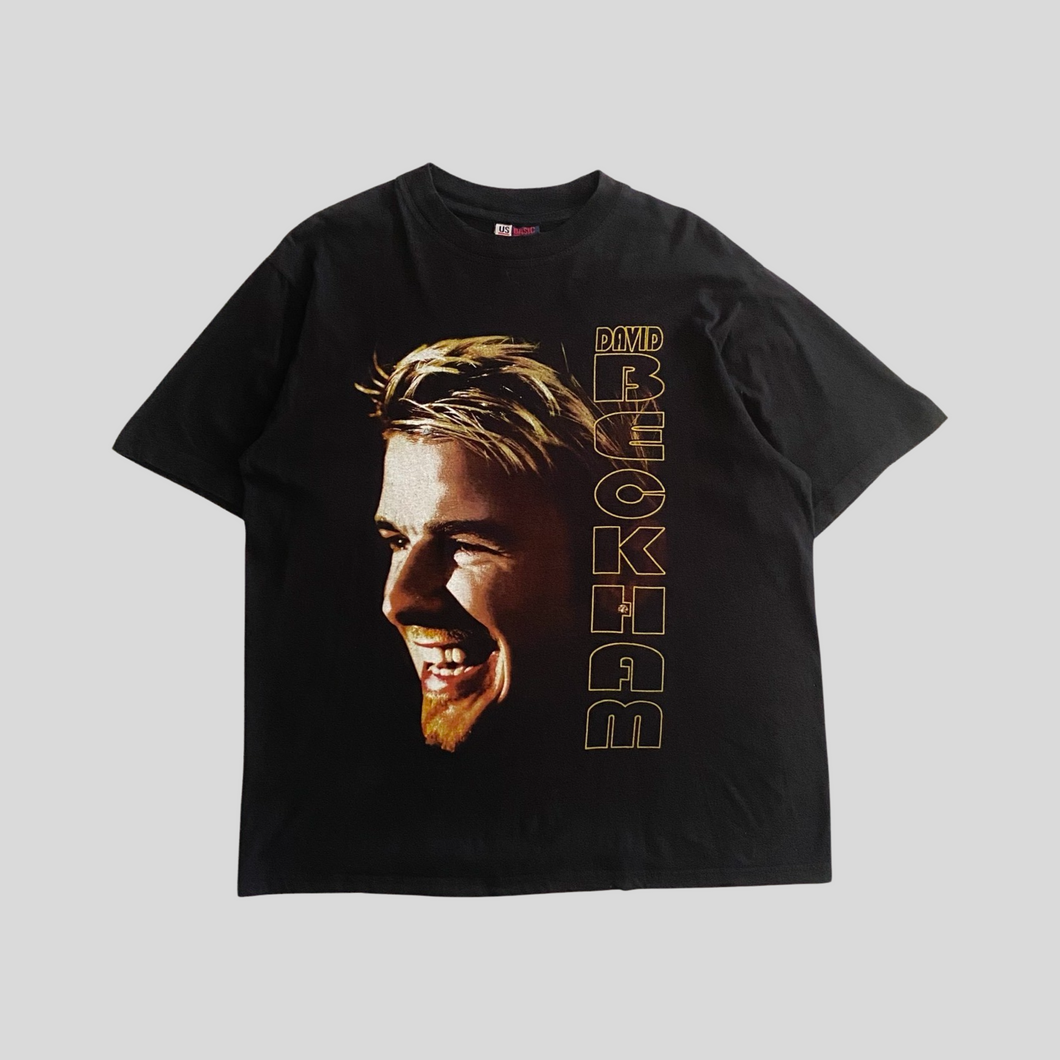 00s David beckham T-shirt - L