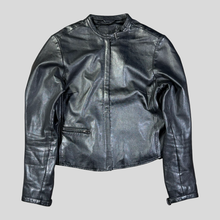 Load image into Gallery viewer, 00s Leather jacket - S
