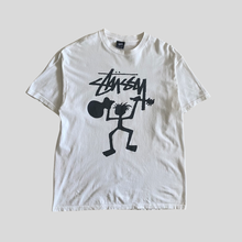 Load image into Gallery viewer, 00s Stüssy stickman t-shirt - L
