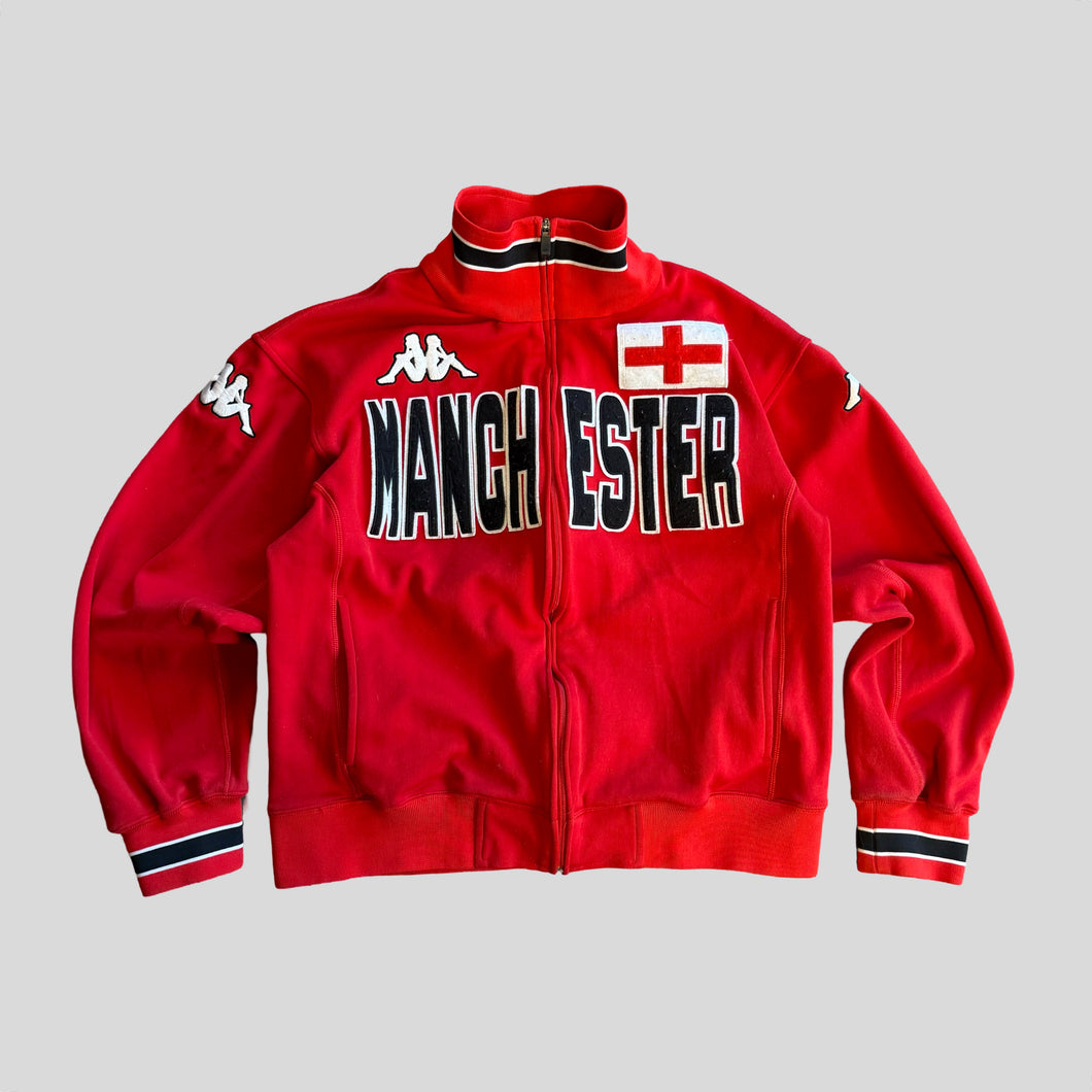 00s Manchester kappa track top - S