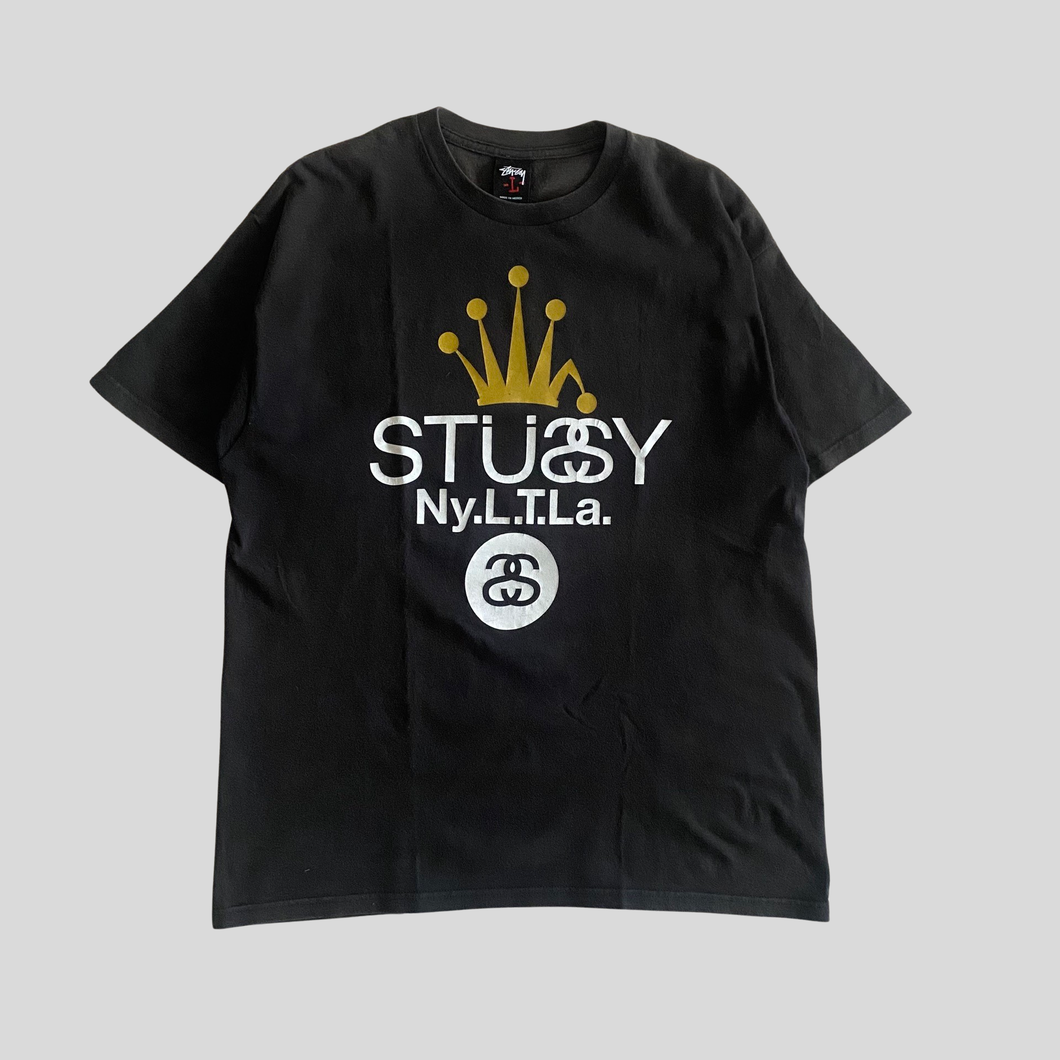 00s Stüssy NYLTLA T-shirt - L