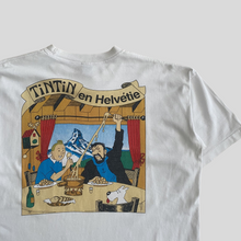 Load image into Gallery viewer, 90s Tintin en helvetie t-shirt - L/XL
