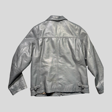 Load image into Gallery viewer, 90s Gatto detriot leather jacket - 38
