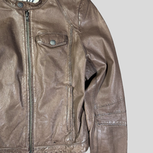 Load image into Gallery viewer, 90s Gatto leather jacket - 40
