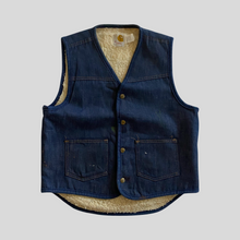 Load image into Gallery viewer, 60s Carhartt work jeans vest - XS
