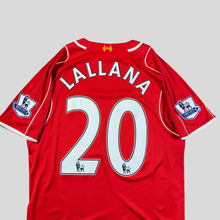 Load image into Gallery viewer, 2014-15 Liverpool LALLANA 20 home - M
