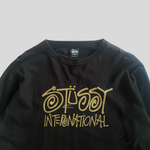 Load image into Gallery viewer, 00s Stüssy international long sleeve T-shirt - L/XL
