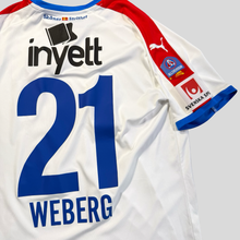 Load image into Gallery viewer, 2019 Helsingborg IF WEBERG 21 matchworn away - M

