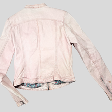Load image into Gallery viewer, 90s Gatto biker leather jacket - 38

