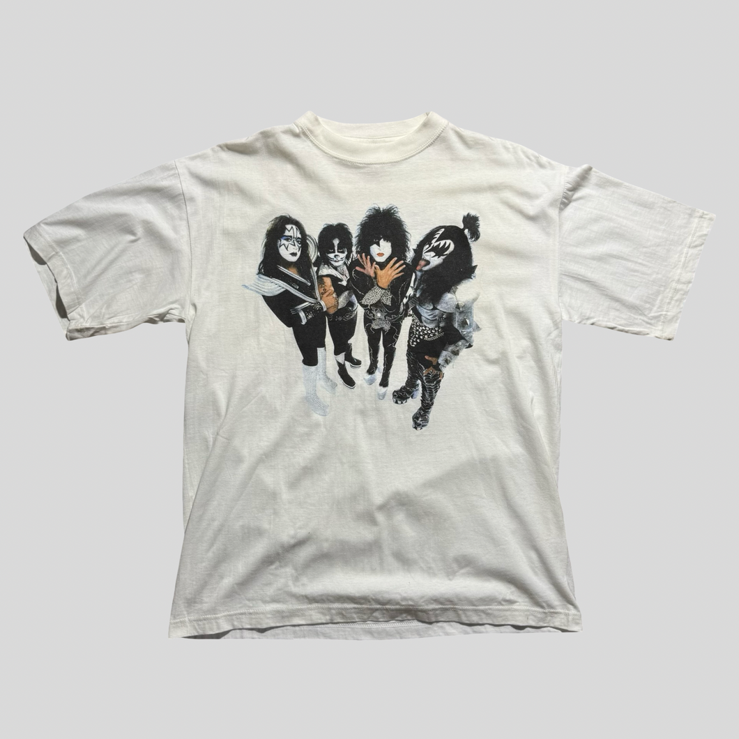 00s Kiss T-shirt - L