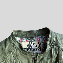 Load image into Gallery viewer, 90s Gatto leather jacket - 38

