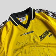 Load image into Gallery viewer, 90s Mjällby signed long sleeve home - XL
