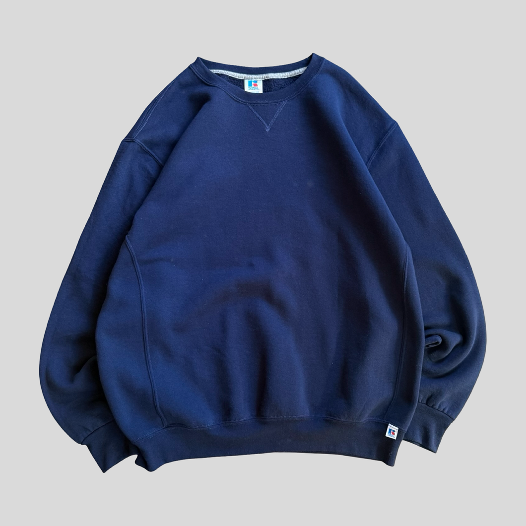 00s Russell athletic blank sweatshirt - XL