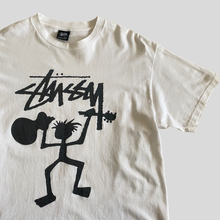 Load image into Gallery viewer, 00s Stüssy stickman t-shirt - L
