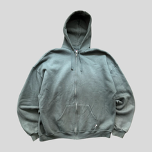 Load image into Gallery viewer, 00s Russell athletic blank zip up hoodie - XL/XXL
