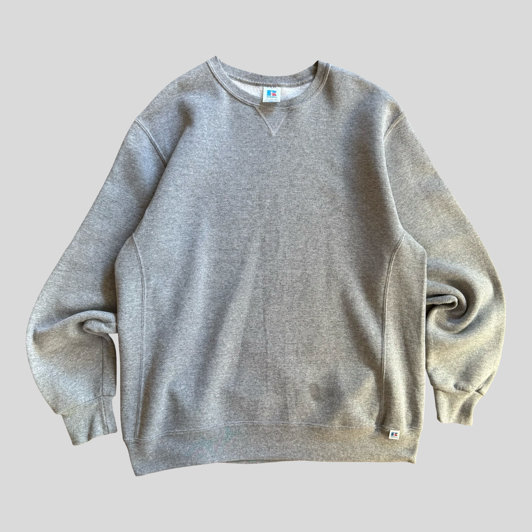 00s Russell athletic blank sweatshirt - XXL