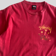 Load image into Gallery viewer, 00s Stüssy crown T-shirt - S

