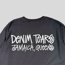Load image into Gallery viewer, Stüssy x our legacy denim tears T-shirt - XL
