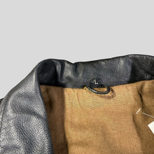 Load image into Gallery viewer, 90s Detriot leather jacket - L
