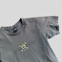 Load image into Gallery viewer, 90s Stüssy skull T-shirt - S
