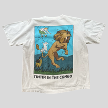 Load image into Gallery viewer, 00s Tintin in the Congo T-shirt - S
