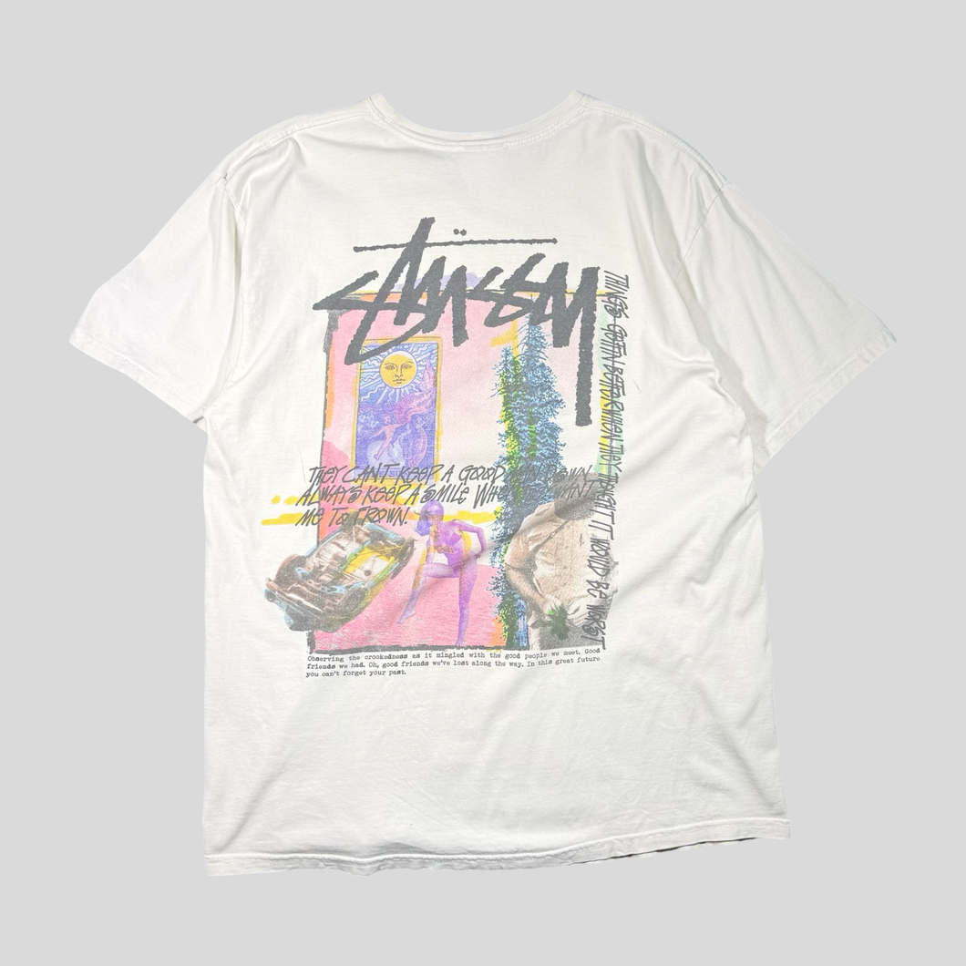 Stüssy big print T-shirt - L