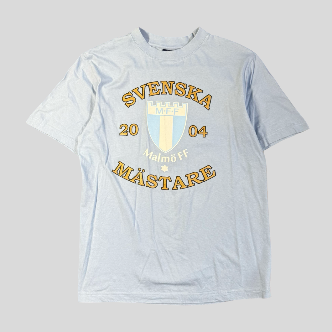 2004 Malmö ff svenska mästare T-shirt - S