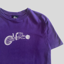 Load image into Gallery viewer, 90s Stüssy three wheeler T-shirt - M
