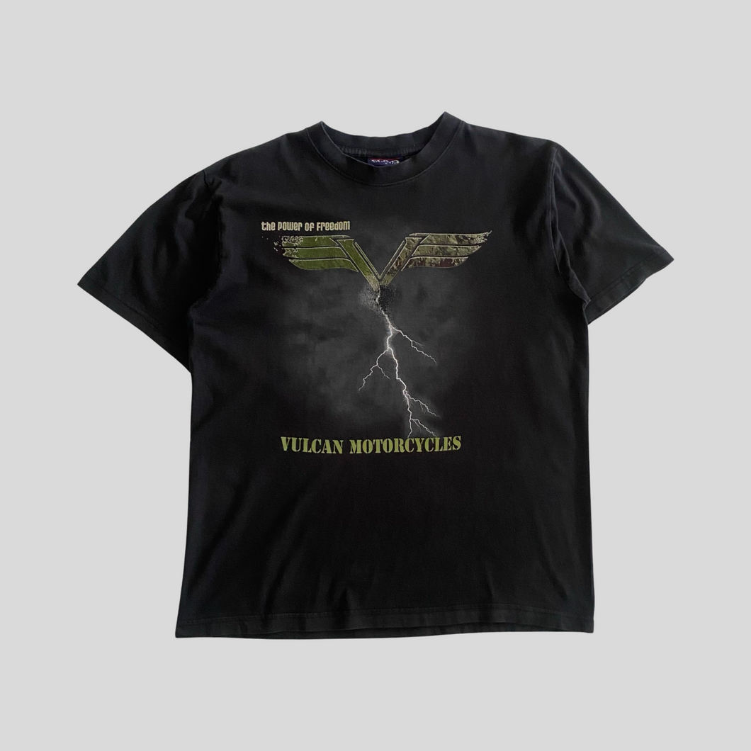 00s Vulcan motorcycle T-shirt - M