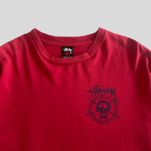 Load image into Gallery viewer, 00s Stüssy skull T-shirt - M

