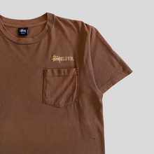 Load image into Gallery viewer, 90s Stüssy world wide t-shirt - L/XL
