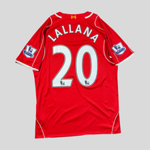 Load image into Gallery viewer, 2014-15 Liverpool LALLANA 20 home - M
