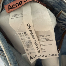 Load image into Gallery viewer, Acne studios 2021m light blue vintage jeans - 33/32
