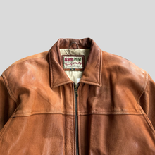 Load image into Gallery viewer, 90s Gatto detriot leather jacket - M
