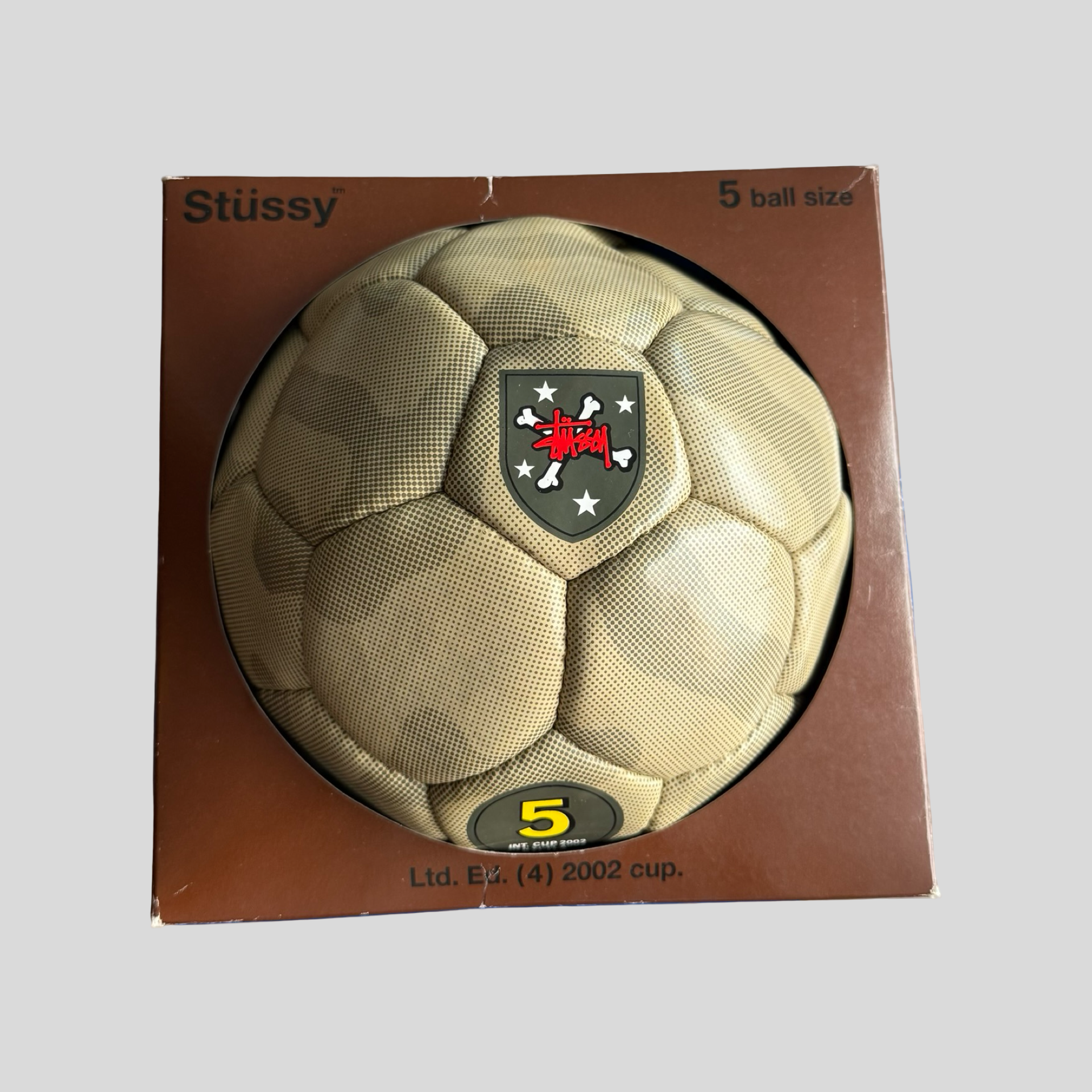 Stüssy 2002年インターナショナルカップ サッカーボール サイズ5 Stüssy 2002年インターナショナルカップ サッカーボール サイズ5