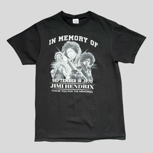 Load image into Gallery viewer, Jimi Hendrix memory T-shirt - L
