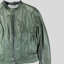 Load image into Gallery viewer, 90s Gatto leather jacket - 36
