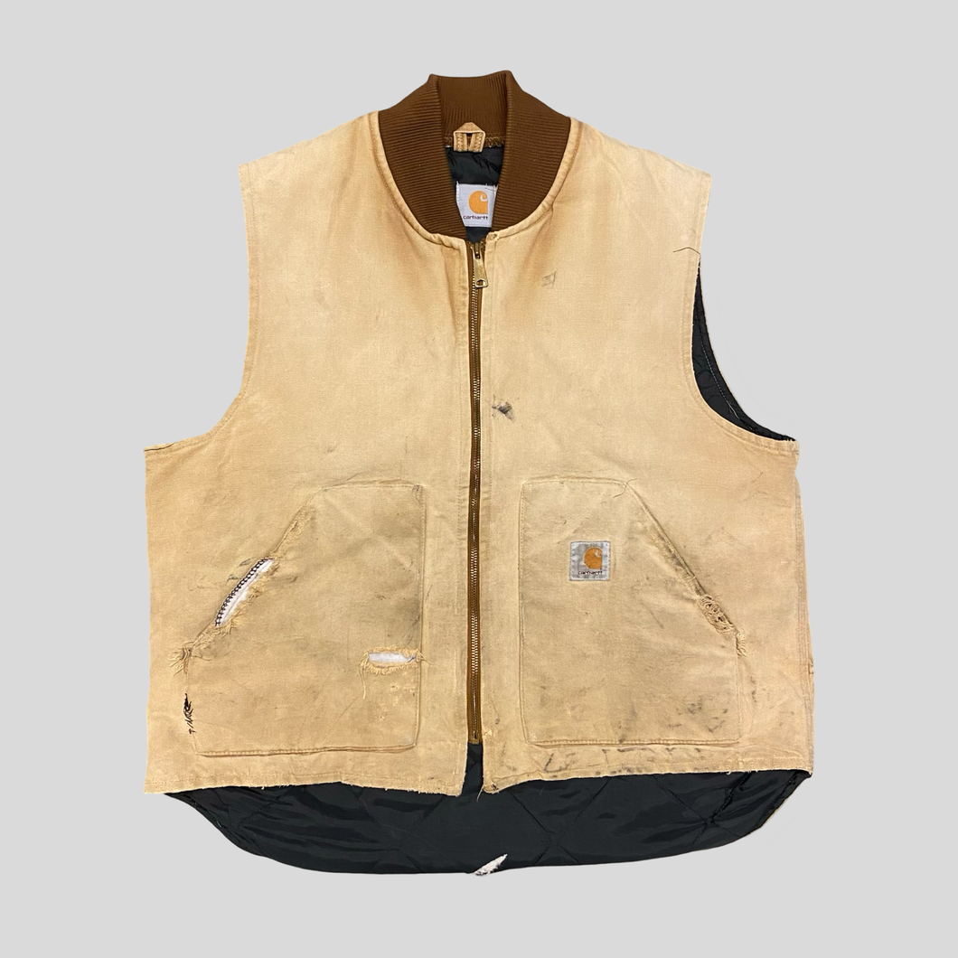 90s Carhartt gilet work vest - S/M