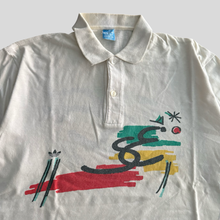 Load image into Gallery viewer, 1989 Adidas tennis Stefan Edberg polo  T-shirt - M/L
