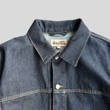 Load image into Gallery viewer, Stüssy trucker jean jacket - XL
