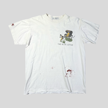 Load image into Gallery viewer, 90s Tintin blue lotus T-shirt - M
