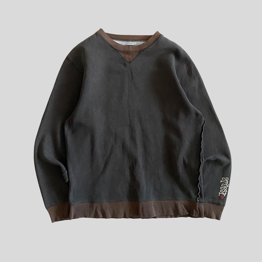 90s Stüssy sweatshirt - L/XL