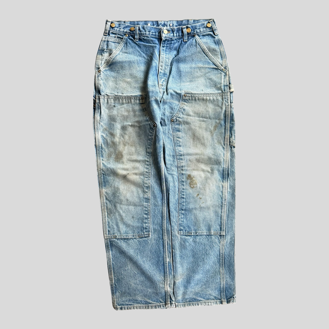 00s Carhartt carpenter double knee pants - 30/30