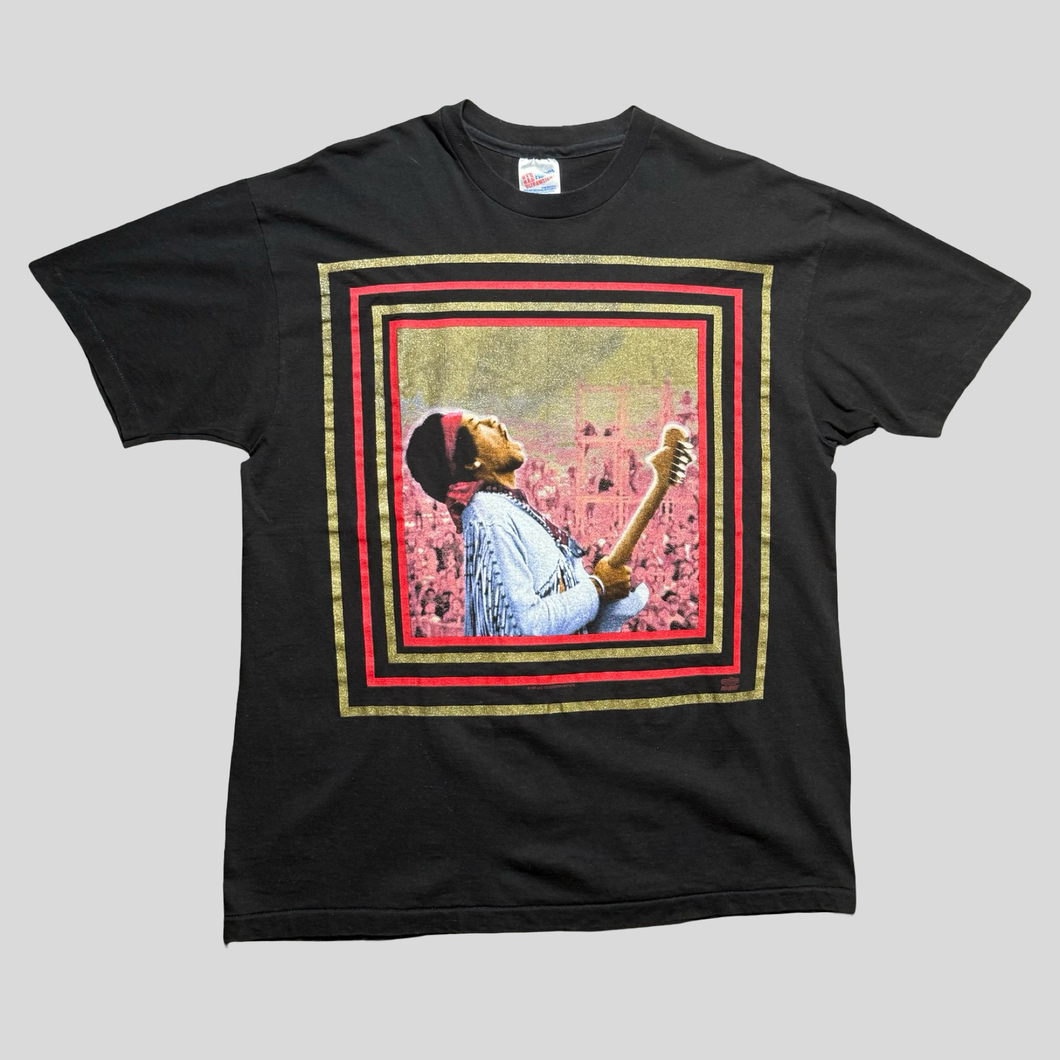 1994 Jimi Hendrix Woodstock T-shirt - XL