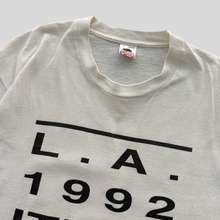 Load image into Gallery viewer, 1992 LA it’s a riot NOT T-shirt - L
