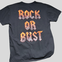 Load image into Gallery viewer, ACDC rock or bust T-shirt - L/XL
