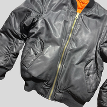 Load image into Gallery viewer, 90s MA-1 reversible bomber jacket - S
