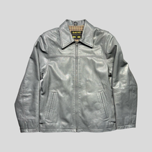 Load image into Gallery viewer, 90s Gatto detriot leather jacket - 38
