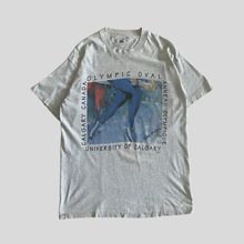 Load image into Gallery viewer, 90s Olympic oval T-shirt - L
